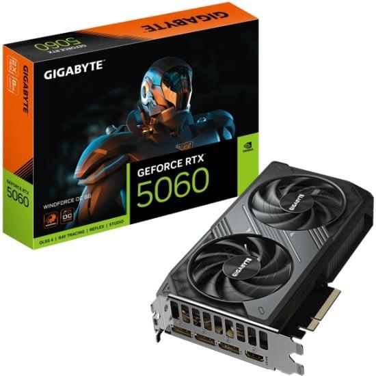 Видеокарта Gigabyte Windforce RTX 5060 (С макс. кошельком и подпиской)