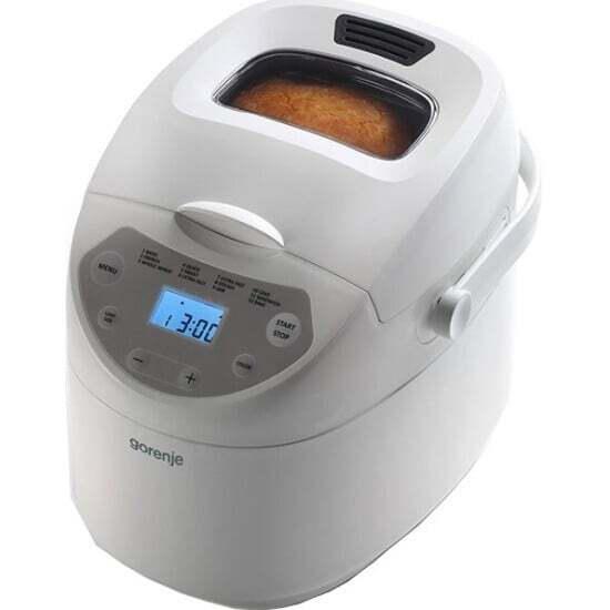 Хлебопечь Gorenje BM910W, 12 программ, мощность 600 Вт (с Я.Пэй/Альфой, зависит от аккаунта)