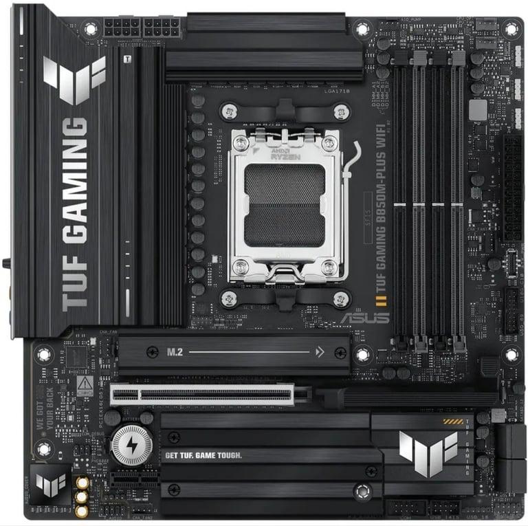 Материнская плата ASUS TUF GAMING B850M-PLUS WIFI AM5 AMD B850 mA (c WB кошельком)