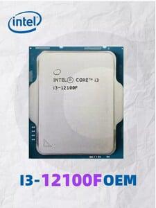 Процессор intel i3 12100F OEM (без кулера), с Вайлдберриз Кошельком