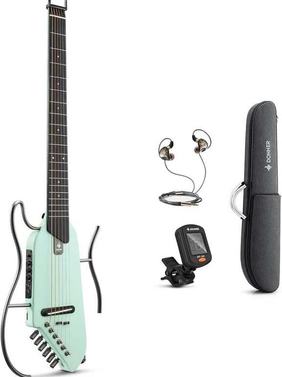 Акустическая гитара электроакустическая Donner HUSH-I (с картой OZON, из-за рубежа)