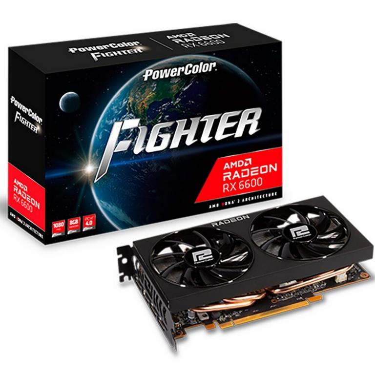 Видеокарта PowerColor Radeon RX 6600 Fighter 8 ГБ