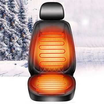 Автомобильная накидка с 12-24V функцией подогрева сидения за $12.99.