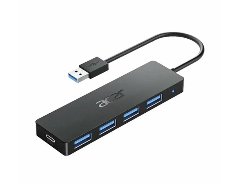 USB разветвитель (хаб) Acer 5 в 1 USB 3.2 (USB A to 4 USB A)