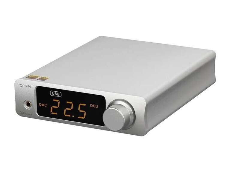 ЦАП Topping DX3 Pro+, с усилителем на наушники (из-за рубежа)