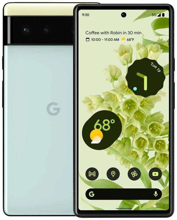 Смартфон Pixel 6 JP, 8/128 Гб, зелёный (Цена с максимальным ВБ кошельком и подпиской Клуб)