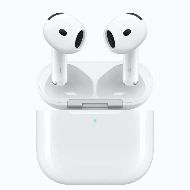 TWS наушники Apple AirPods 4, версия с ANC (с картой OZON, из-за рубежа)