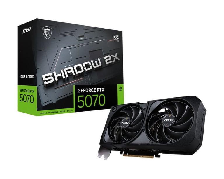 Видеокарта MSI SHADOW 2X GeForce RTX 5070 12G (с макс. кошельком и подпиской)