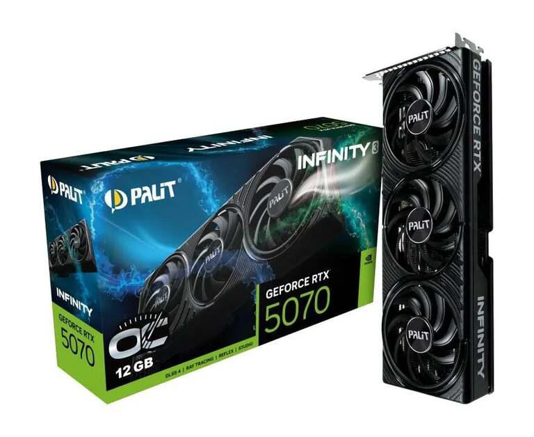 Видеокарта Palit GeForce RTX 5070 Infinity 3 OC